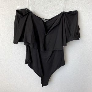 Charlotte Russe Black Bodysuit